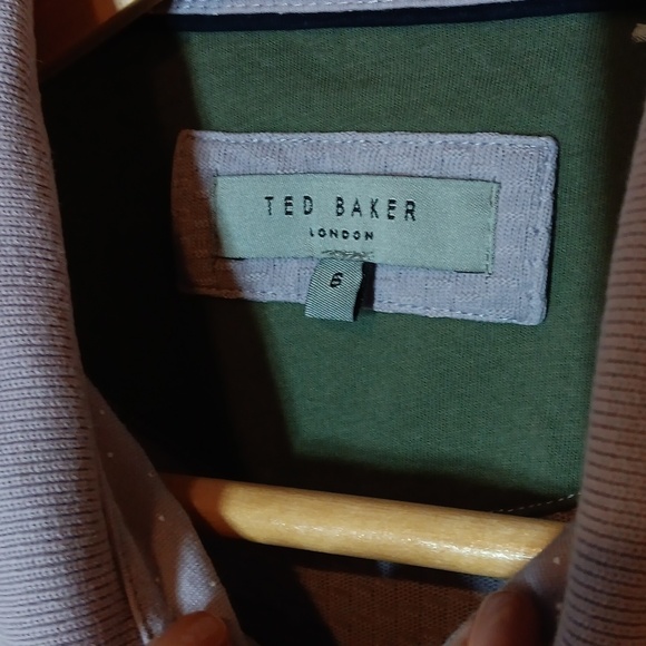 Ted Baker Dress Shirt 6 lilac - Picture 4 of 8